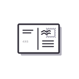 Cartes postales, 4" X 6"